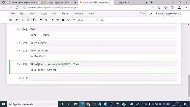Learn magic commands in Jupyter Notebook in Hindi | Python Tutorials| Machine Learning| Data scienc смотреть онлайн