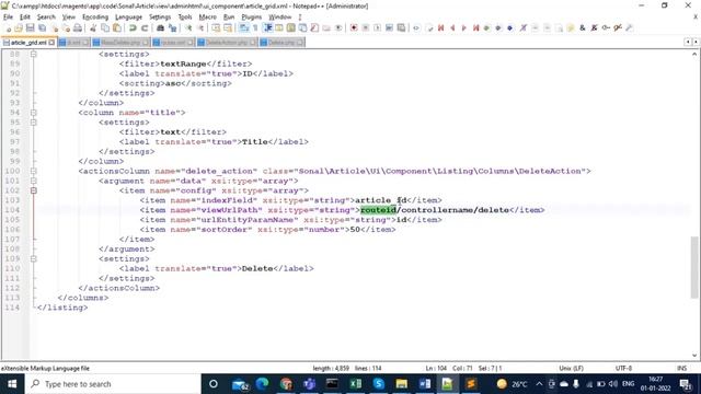 Delete Row from Grid in Magento2 Admin Custom Module | How to create delete url to delete row смотреть онлайн