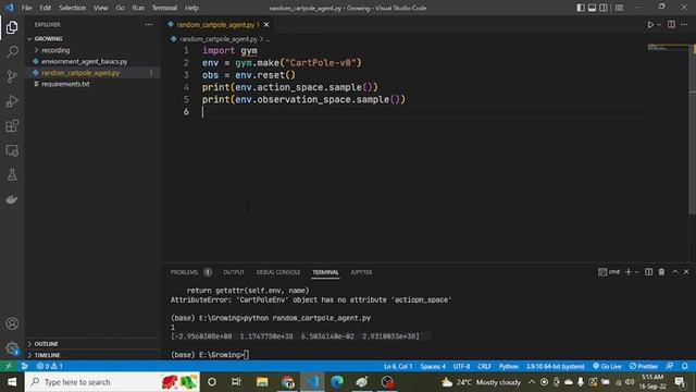 Intro to OpenAI Gym API смотреть онлайн