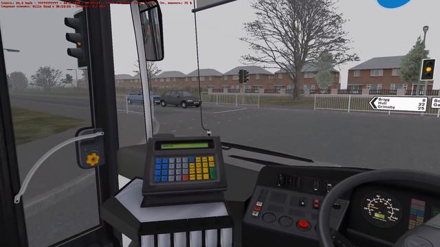 OMSI 2 • Scunthorpe (line 4) • Mercedes-Benz Citaro Facelift UK смотреть онлайн