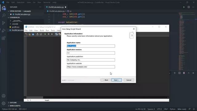 How to Convert .PY to Windows Installer File смотреть онлайн