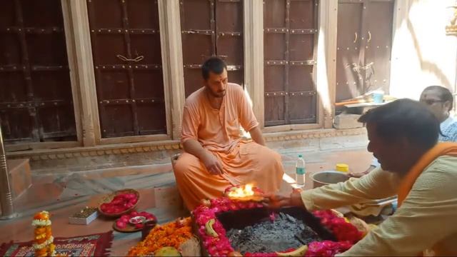 Брахмачарини Ягья 02.04.22 #Вриндаван #Индия #Наваратри смотреть онлайн