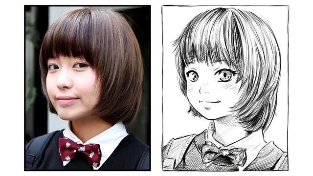 Draw you in anime, manga art style - Best Cartoons & Comics service смотреть онлайн