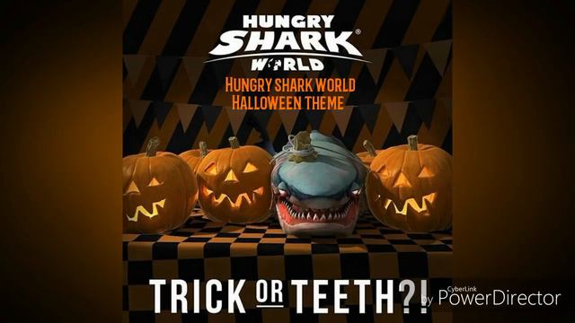 Hungry Shark World Halloween Theme