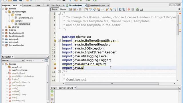 Importar un paquete en java смотреть онлайн
