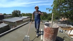 СБОРНО-МОНОЛИТНЫЕ перекрытия "Марко".Залил САМОмесом при жаре под 50! Разные ТИПЫ перекрытий "Марко