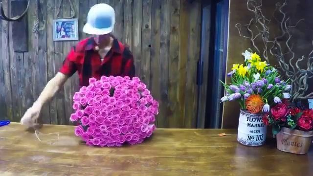 Букет из 101 розы! смотреть онлайн