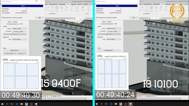 I3 10100 vs I5 9400F - So Sánh Hiệu Năng RENDER Và Chiến GAME!! Ai Sẽ Dành Phần Thắng??? смотреть онлайн