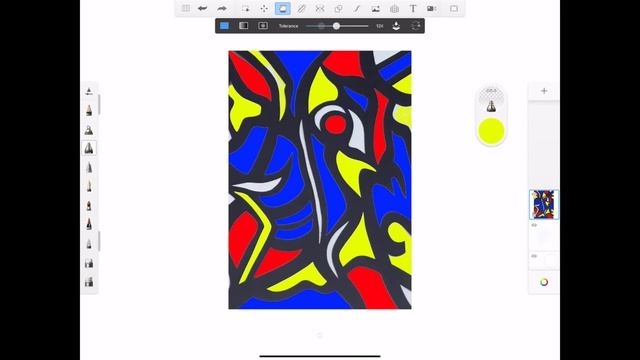 Colour and fill using Sketchbook Pro смотреть онлайн