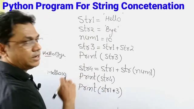 #32 Python Program for String Concatenation| String Concatenation in Python|Python tutorial in Hind смотреть онлайн