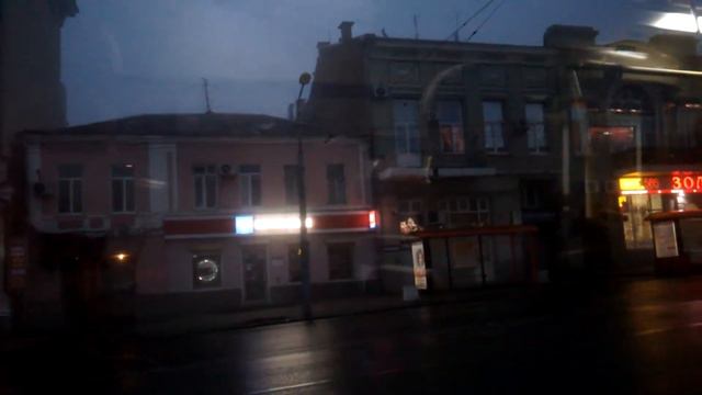 На автобусе по Советской и по 20-й Линии. 31 декабря 2017. смотреть онлайн