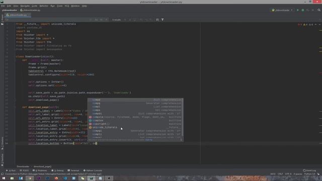 Youtube Music Downloader Using Python & Tkinter смотреть онлайн