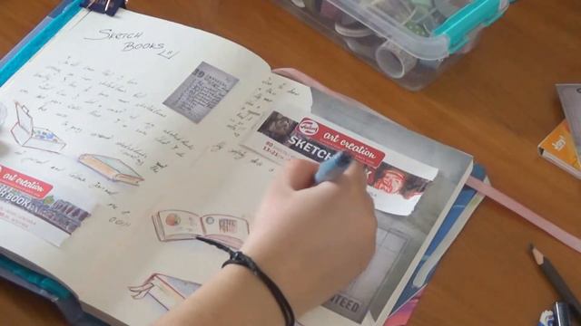 Different ways to use your sketchbook =] смотреть онлайн