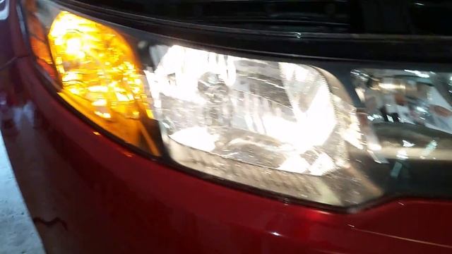 2013 Kia Forte - Testing Headlights After Changing Bulbs - Low Beam, High Beam & Turn Signal смотреть онлайн