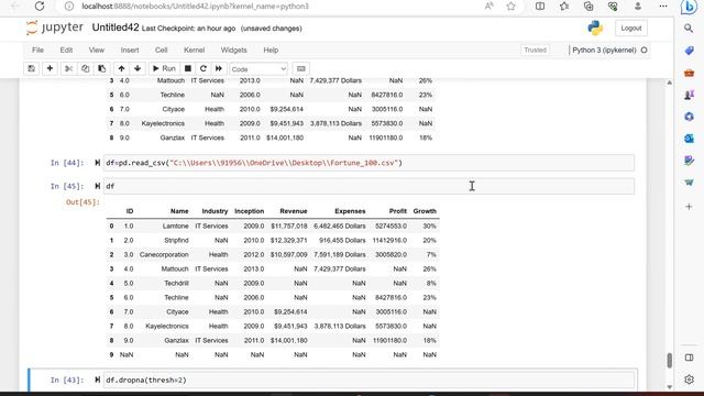 Python | Panda 8 | fillNa() ,Dropna() part 2 смотреть онлайн