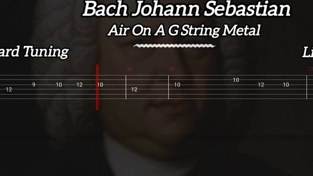Bach Johann Sebastian - Air On A G String Metal ( Tab Guitar ) смотреть онлайн