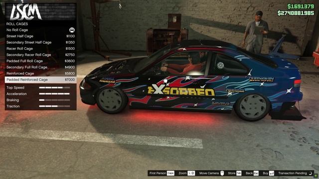 Grand Theft Auto Dinka Kanjo SJ Customization and 0-100 speedtest смотреть онлайн