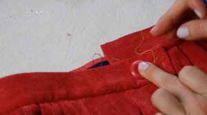 Я ШЬЮ: Юбка из вельвета на пуговицах и подкладке ?