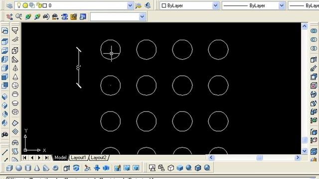 AutoCAD training online :5.1 Array ,Stretch commands in Hindi/Urdu смотреть онлайн