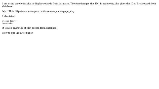 Wordpress: Getting id of page смотреть онлайн