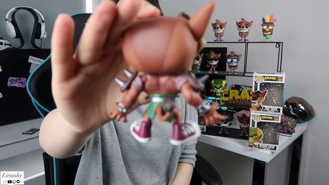 Crash Bandicoot Funko Pop Toy Unboxing | Liessshy смотреть онлайн