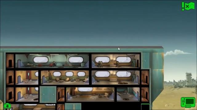 Игра Фоллаут Шелтер (Fallout Shelter) на PC, прохождение миссии Пустошь - Кротокрысы смотреть онлайн