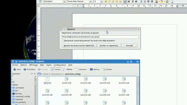 Ajouter des exercices au gestionnaire d'exercices pour OOo смотреть онлайн
