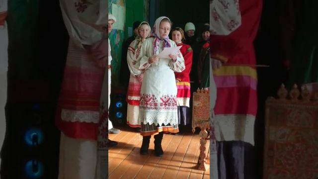 Викторина на "живой" выставке русского народного костюма в с. Уборка смотреть онлайн