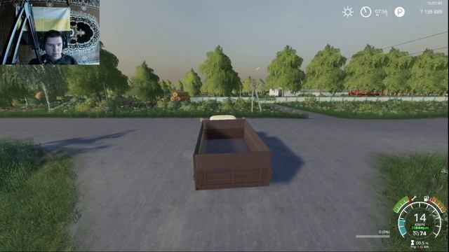 #FS19 СЕЛО ТАРАСОВО СОБИРАЕМ Хлопок и ЯЧМЕНЬ #FarmingSimulator19