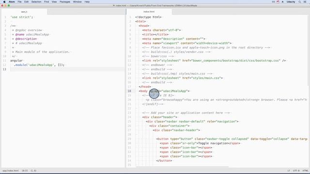 Bootstrap the App смотреть онлайн