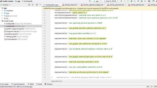 Solved : AAPT: error: resource android:attr/lStar not found смотреть онлайн