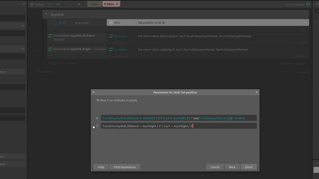 Джойстик в Construct 3 | Управление для сенсорных экранов смотреть онлайн