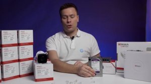 Комплект видеонаблюдения на 4 Мп с ip камерами HiWatch DS-I400