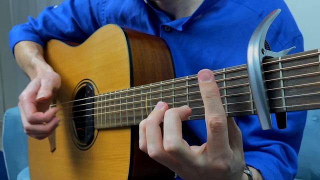 SENORITA - (Shawn Mendes & Camila Cabello) fingerstyle guitar cover + tabs смотреть онлайн