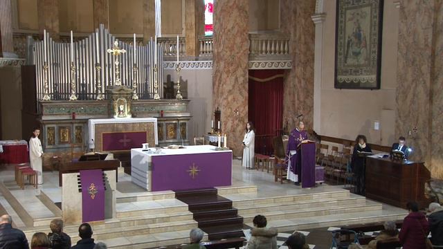 in DIRETTA la SS Messa di domenica 18 febbraio смотреть онлайн