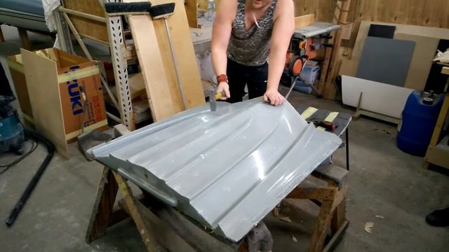 Испытание стеклопластикового корпуса складного РИБа WinBoat