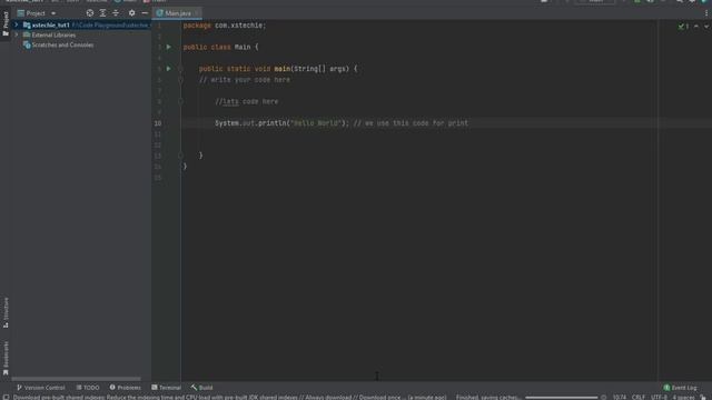 Tutorial 1 - Introduction to JAVA | xstechie смотреть онлайн