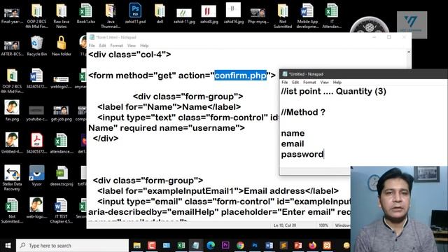 Php Mysqli Complete Project Class 6-Registration Part 4 | vez learning смотреть онлайн