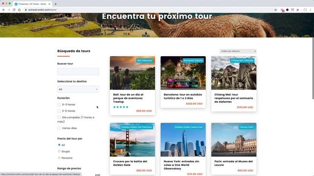 Crea un sitio web de reservas, tours, viajes con WordPress, Divi y WooCommerce - Video Presentación смотреть онлайн