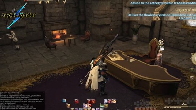 "Aproveite o DLC gratuito de Final Fantasy 14!" смотреть онлайн