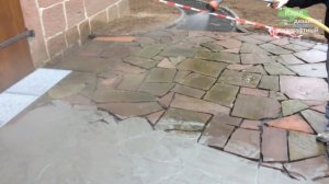 ЦЕМЕНТИРОВАНИЕ ПЛИТ ИЗ НАТУРАЛЬНОГО КАМНЯ, УКЛАДКА ПЛИТ, ЦЕМЕНТНЫХ ШВОВ, СБОРКА ТЕРРАС, ПЕСОК