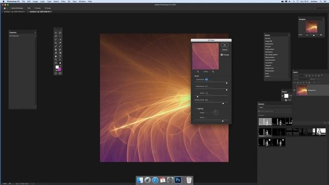How To Use Oil Paint Filter In Photoshop Tutorial | Graphicxtras смотреть онлайн
