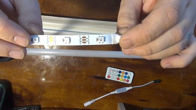 Плинтус с адресной светодиодной лентой  WS2812B контроллеры Sp103e  Sp106e/Board With WS2812B LED