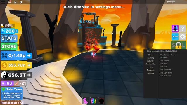 HOW TO GET EVERY ELEMENT IN NINJA LEGENDS FOR FREE! (SCRIPT!) ROBLOX смотреть онлайн