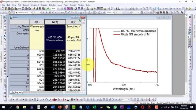 How to smooth a plot in origin смотреть онлайн