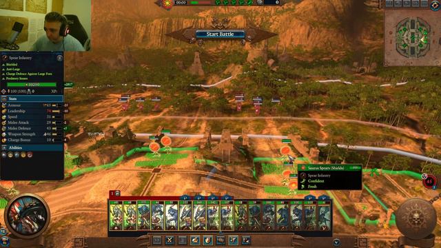 A Proper Defence part 34 Lizardmen Warhammer 3 смотреть онлайн