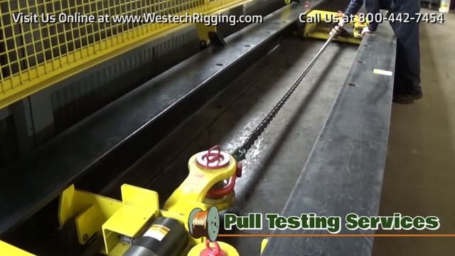 Westech Rigging Supply - Pull Testing Services смотреть онлайн