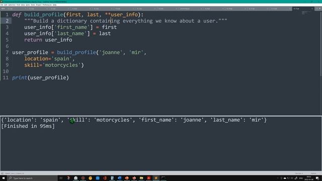 Differences between single and double astrix in Python functions смотреть онлайн
