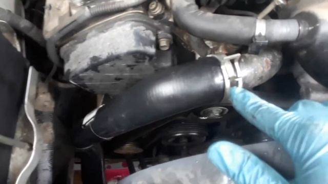 Isuzu Rodeo lower radiator hose (part 6) смотреть онлайн