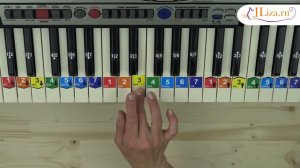 Два веселых гуся на пианино_ Ноты цифрами